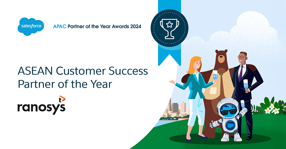 Ranosys wins the Salesforce Customer Success Partner of the Year Award