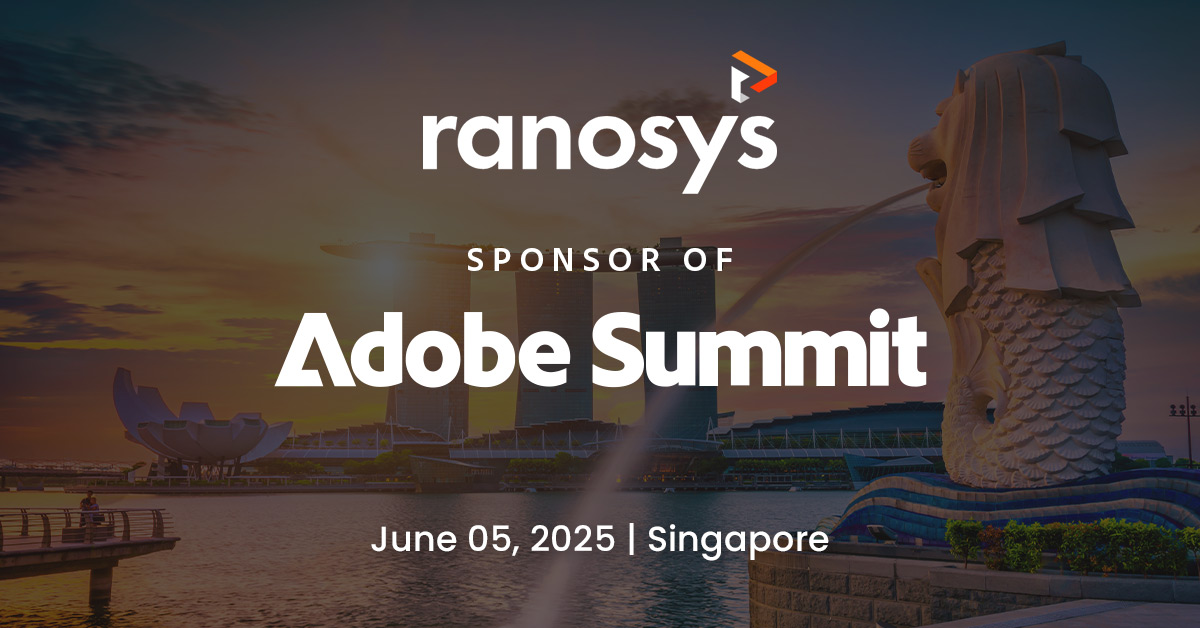 Ranosys is sponsoring Adobe Summit Singapore 2025