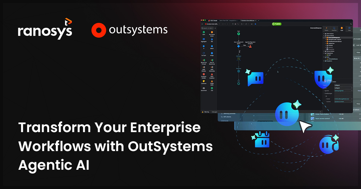 OutSystems + Generative AI: How AI Agents Are Transforming Enterprise Workflows